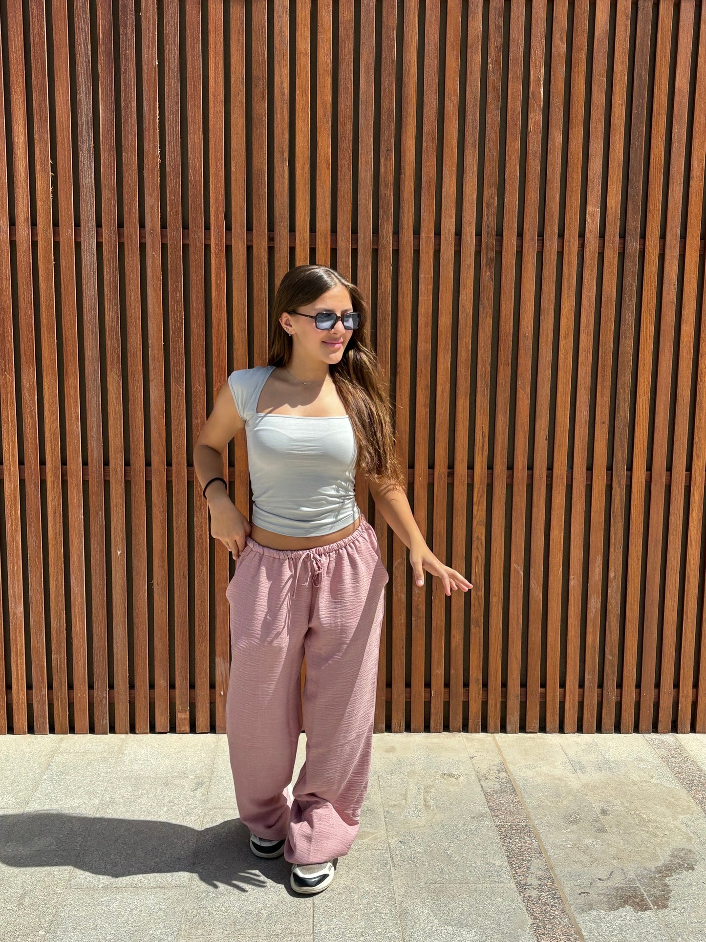 Half Sleeve Square Neckline Top