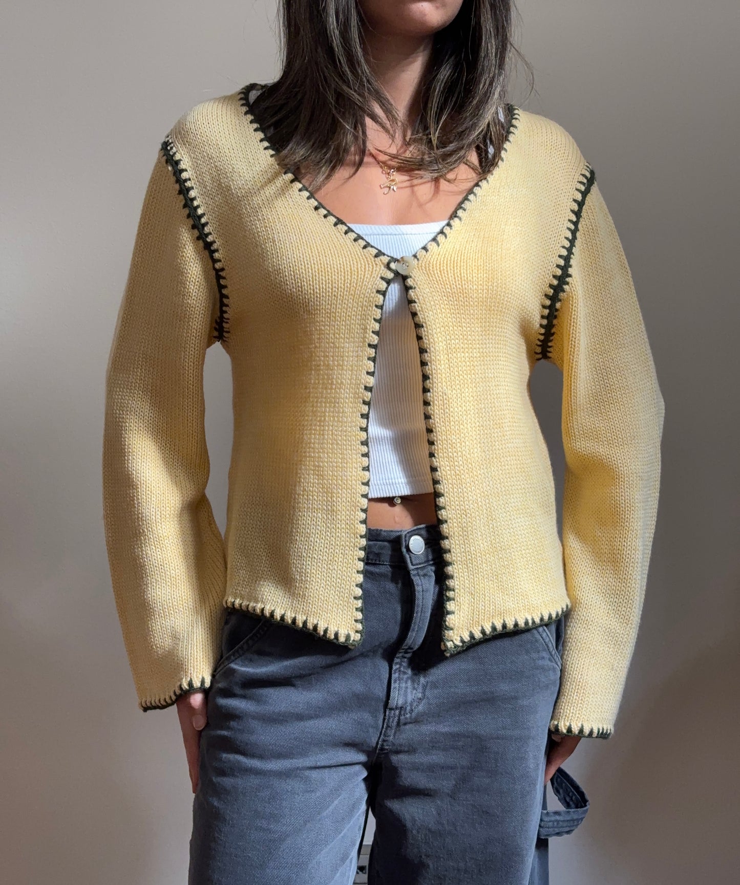 The Artisan Knit in Butter Yellow