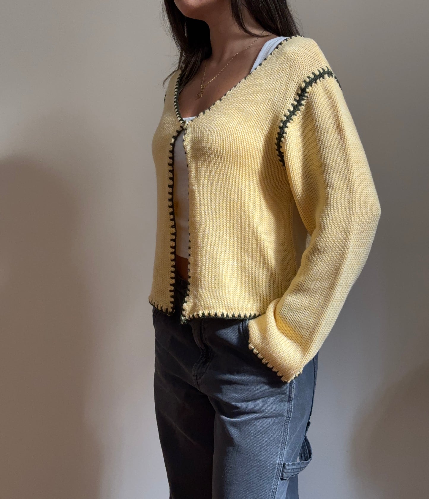 The Artisan Knit in Butter Yellow