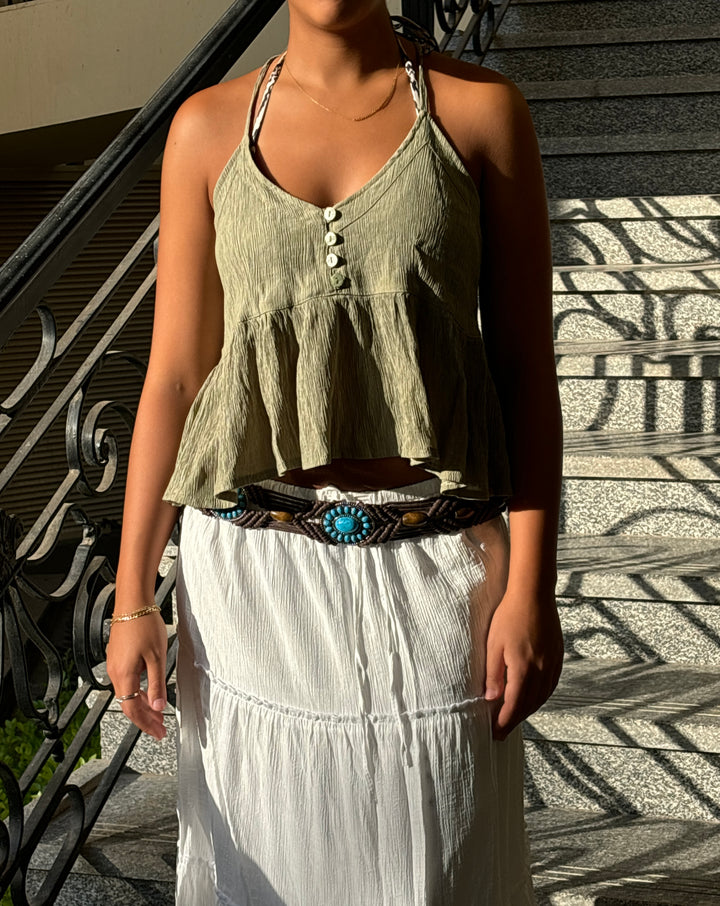 Linen Reverie Top