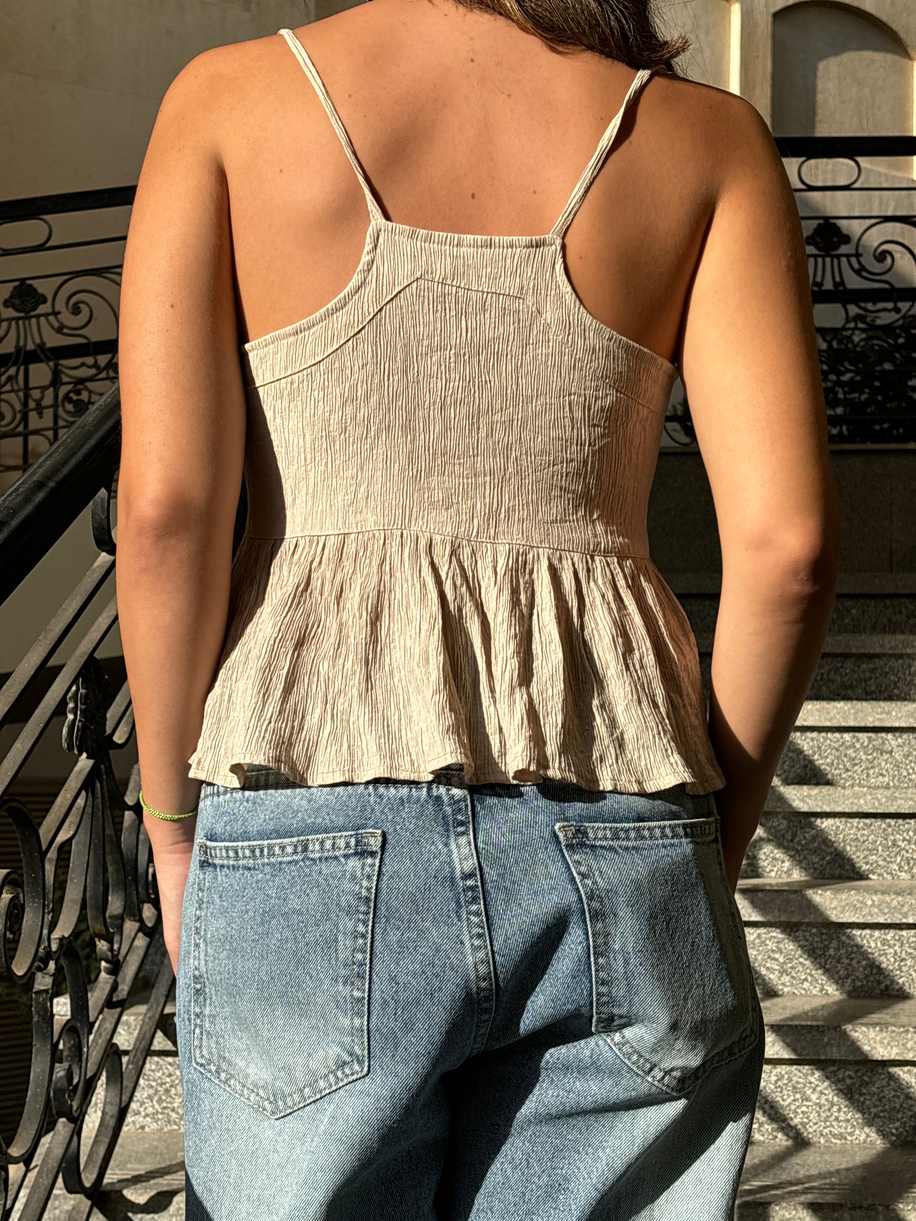 Linen Reverie Top