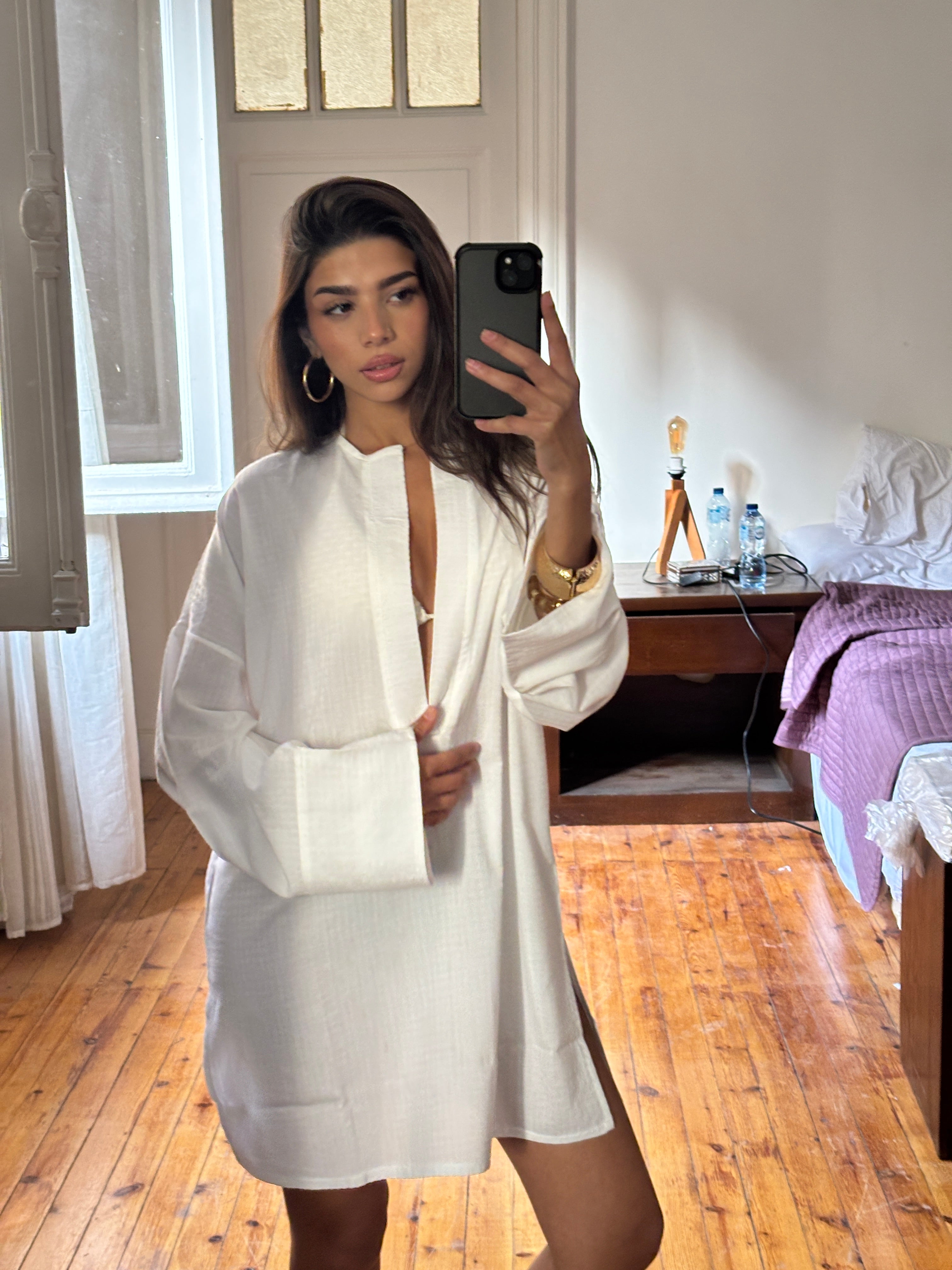 Oversized Cotton Cover-Up