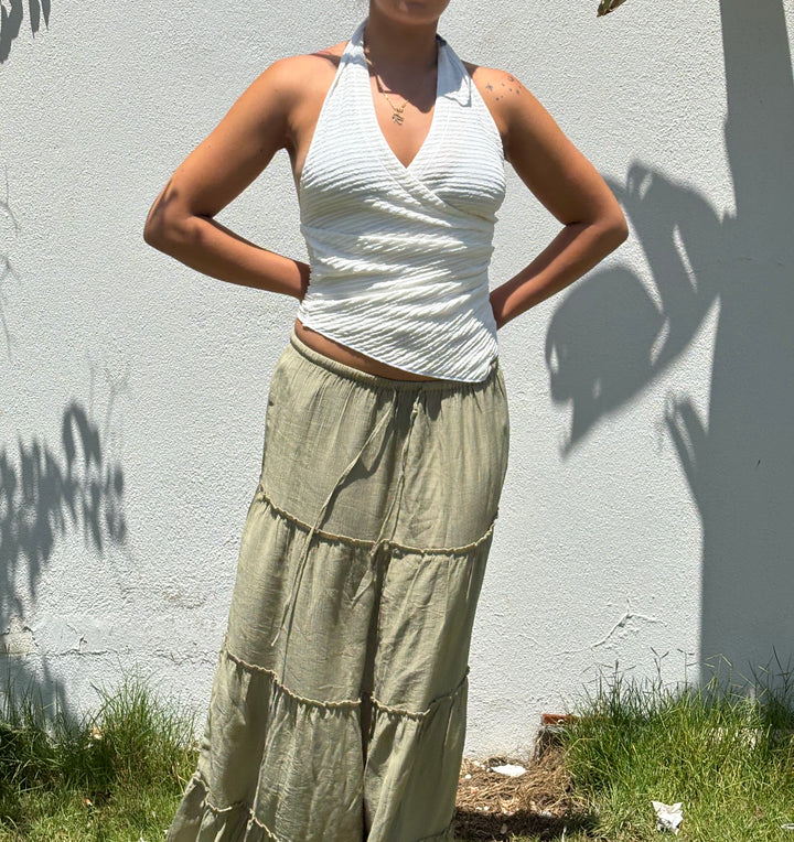 Wrap Halter Top