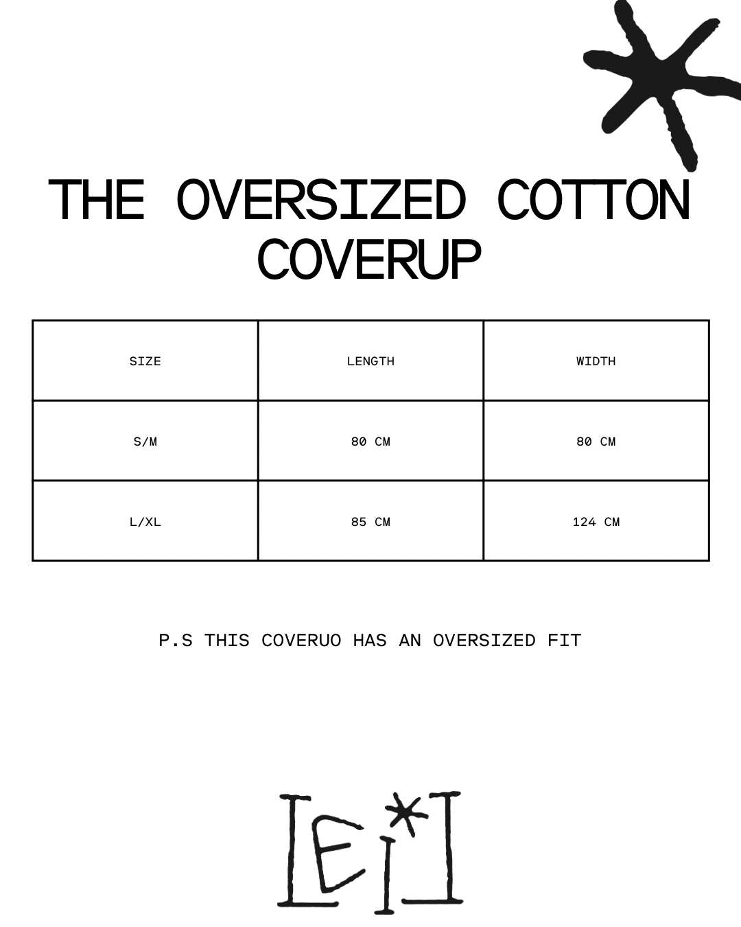 Oversized Cotton Cover-Up