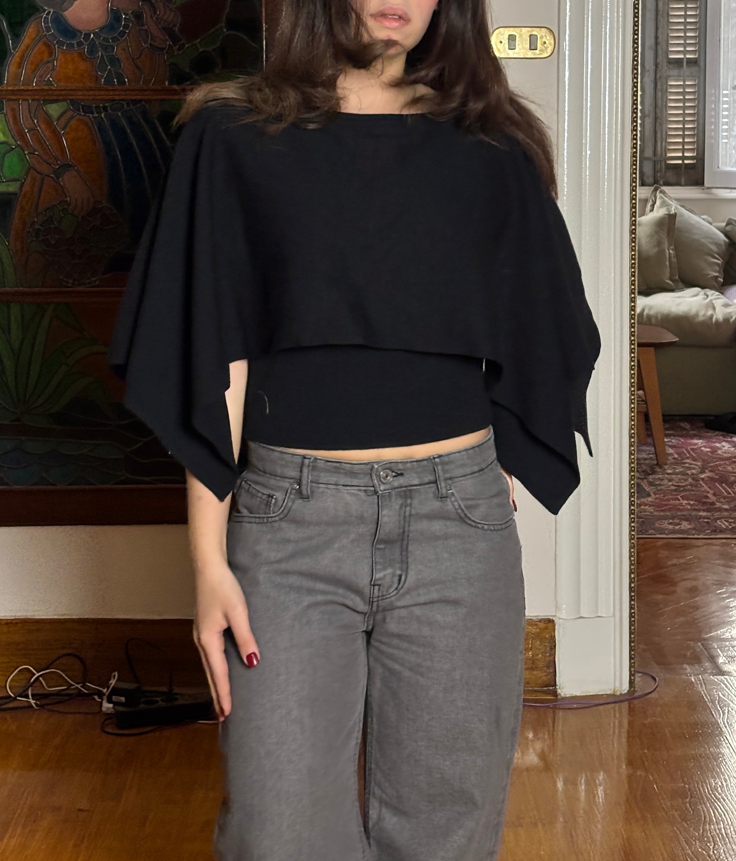 THE DRIFT PONCHO TOP