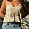 Linen Reverie Top