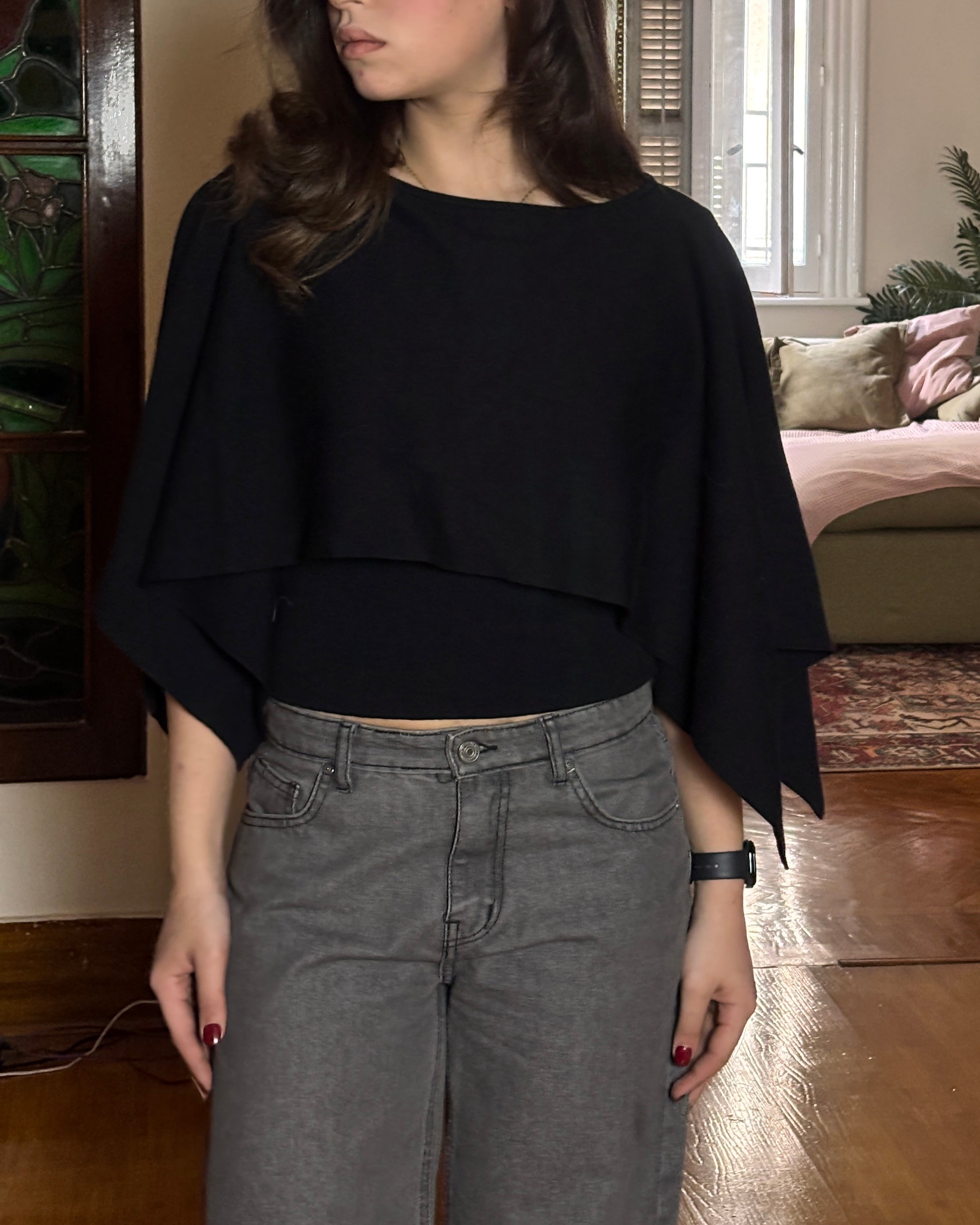 THE DRIFT PONCHO TOP