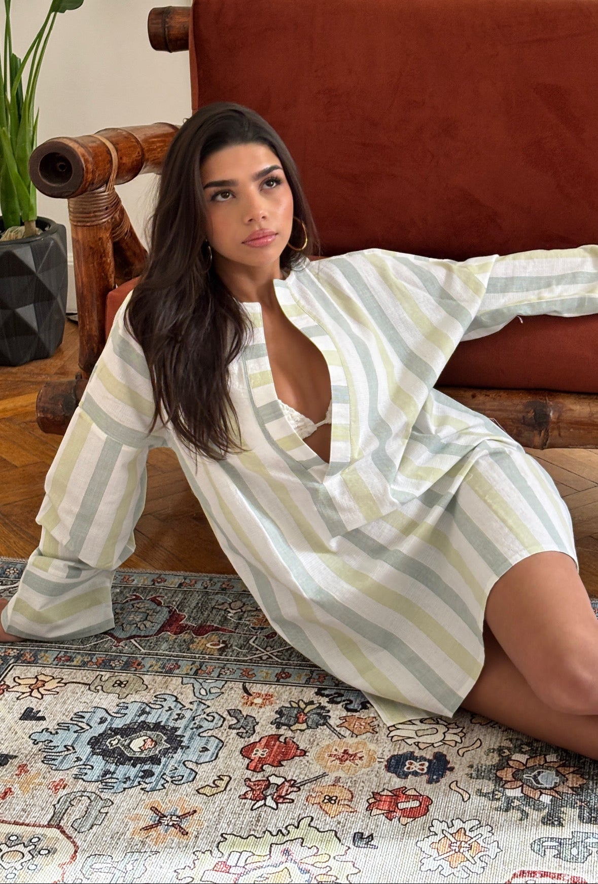 Oversized Cotton Cover-Up
