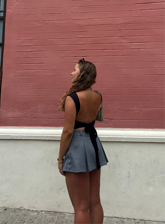 Ayla Backless Top