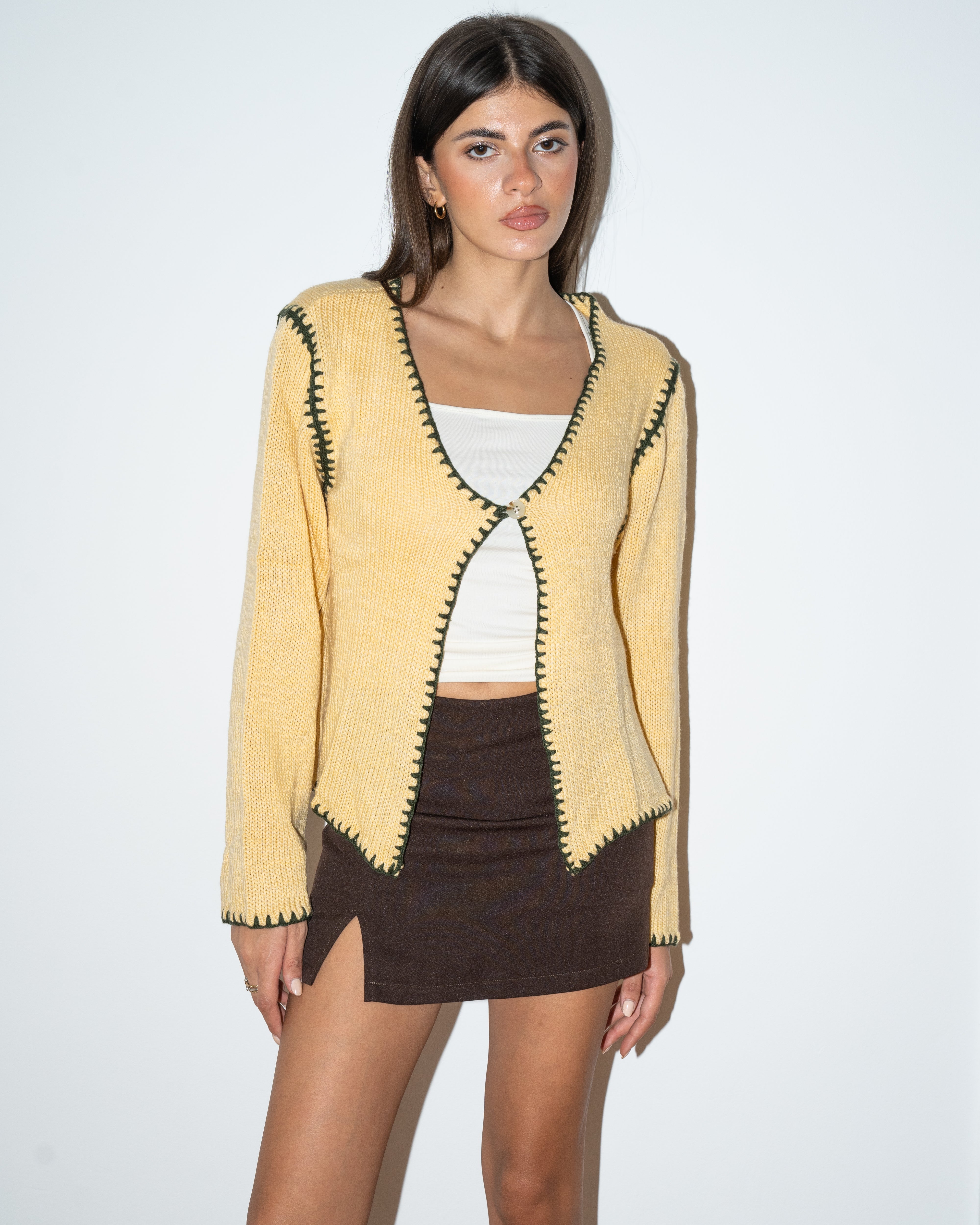 The Artisan Knit in Butter Yellow