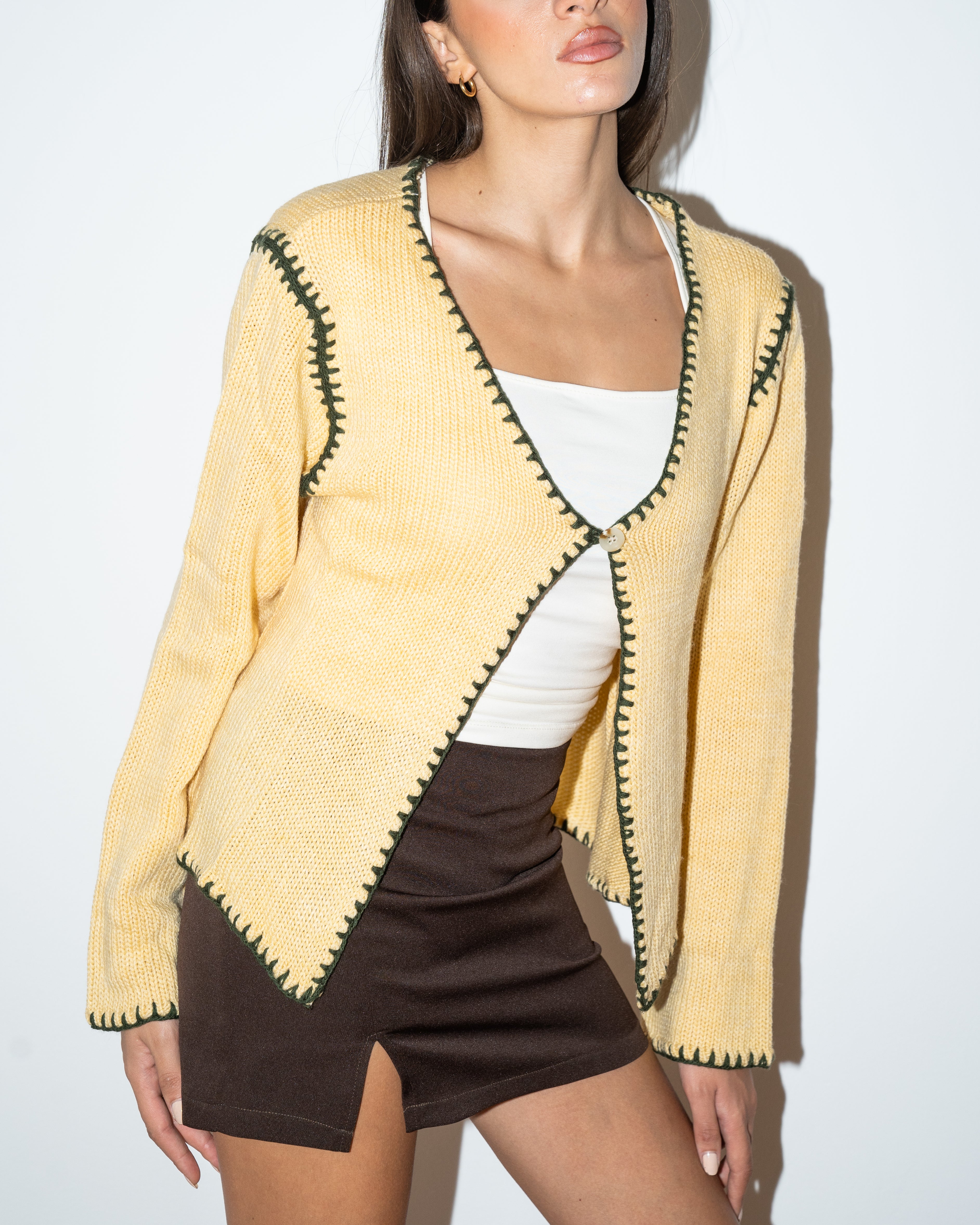 The Artisan Knit in Butter Yellow