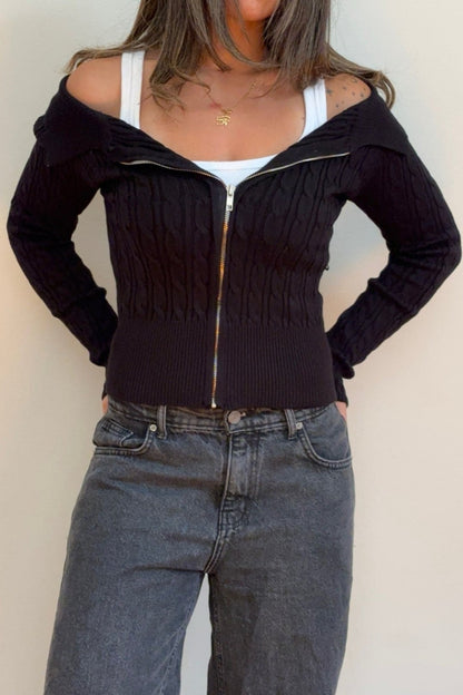 The Off-Duty Knit Jacket