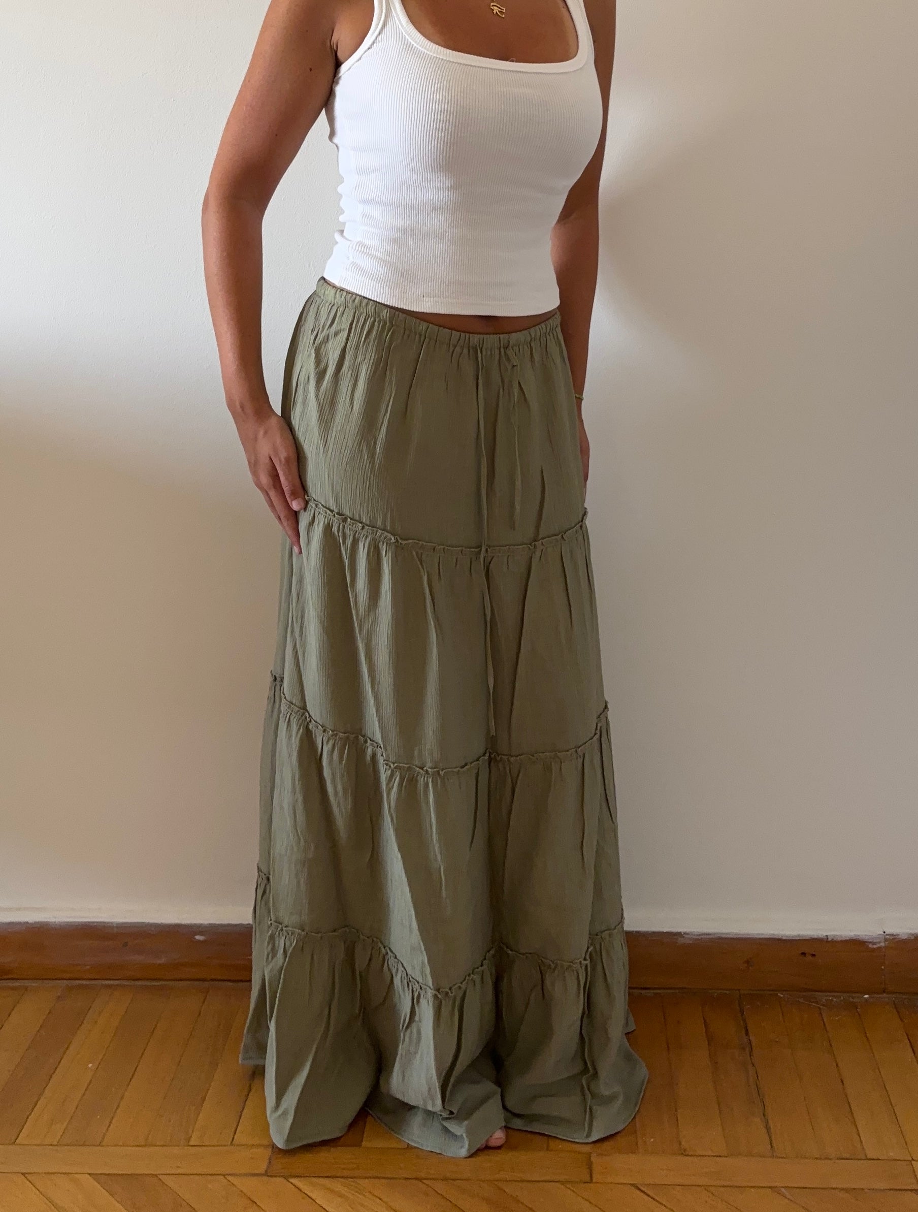 Lyla Linen Skirt