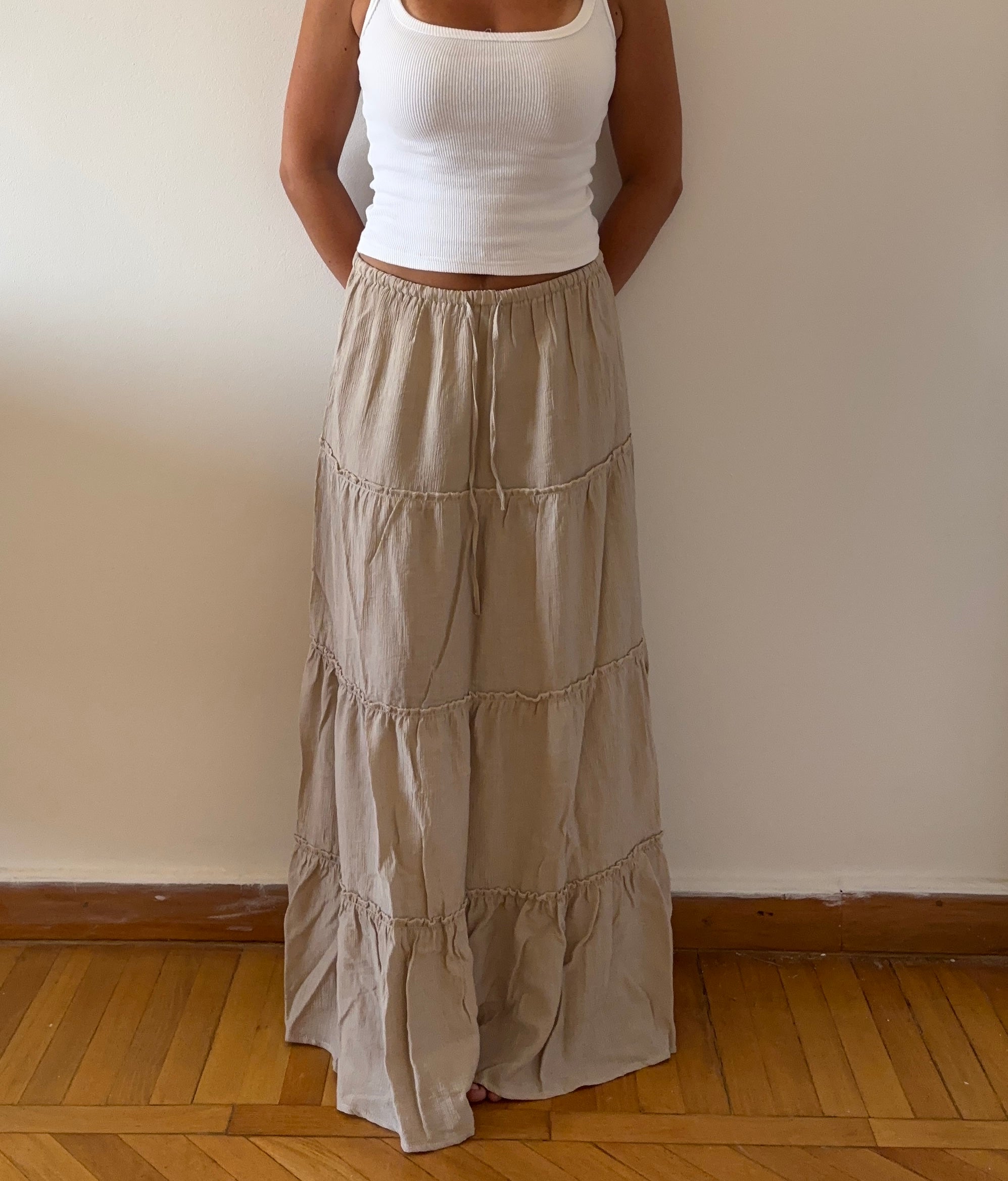Lyla Linen Skirt