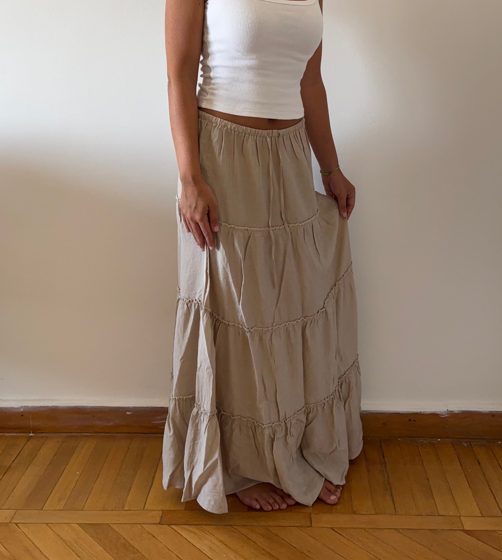 Lyla Linen Skirt