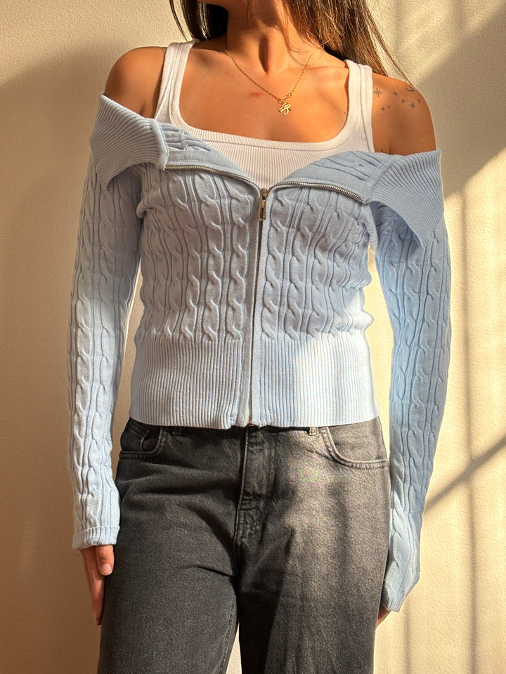 The Off-Duty Knit Jacket