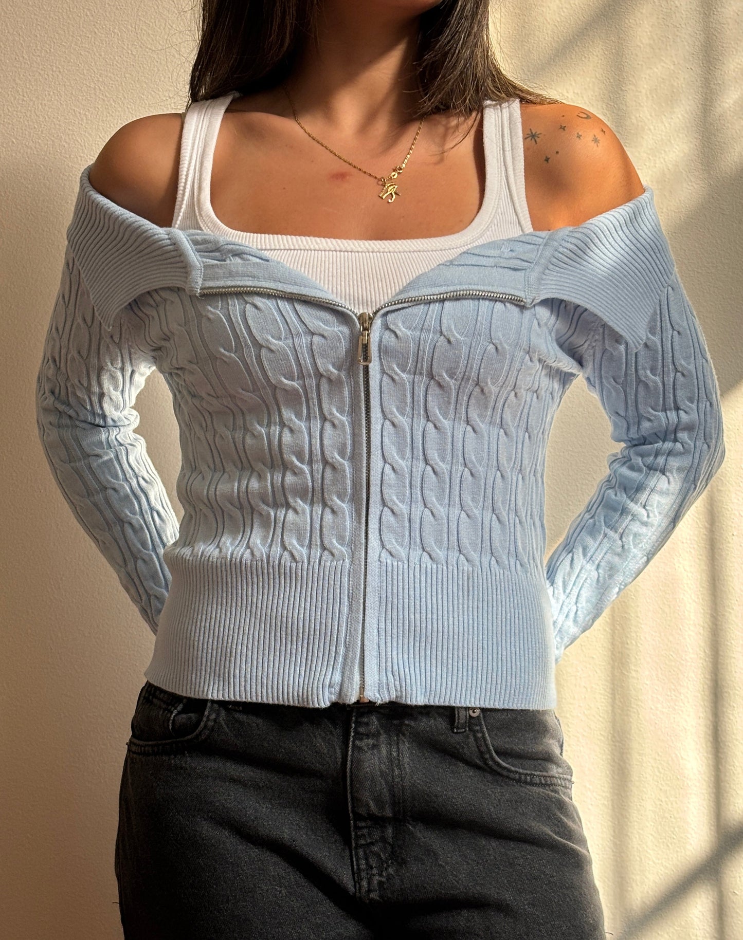 The Off-Duty Knit Jacket