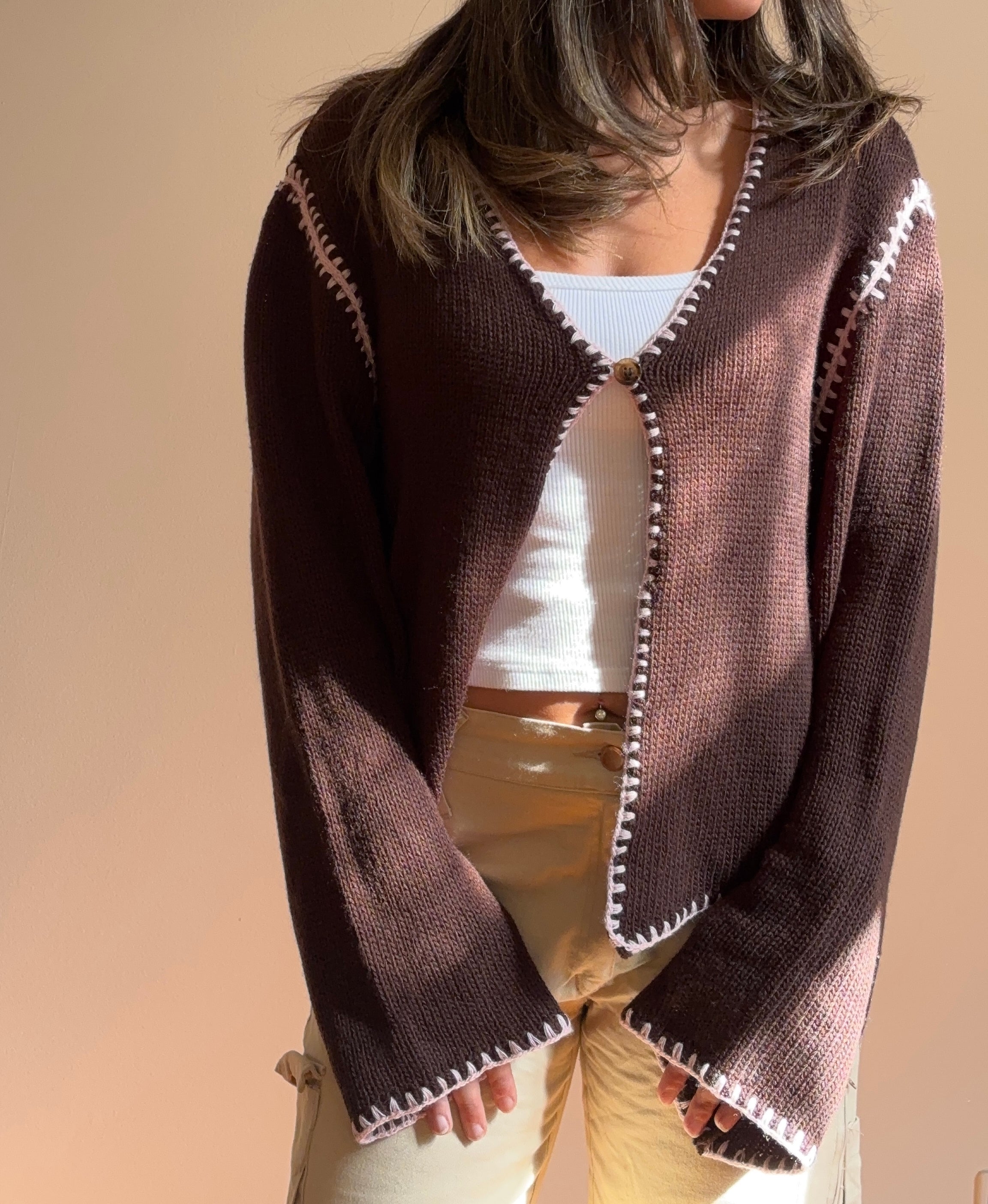 The Artisan Knit in Brown