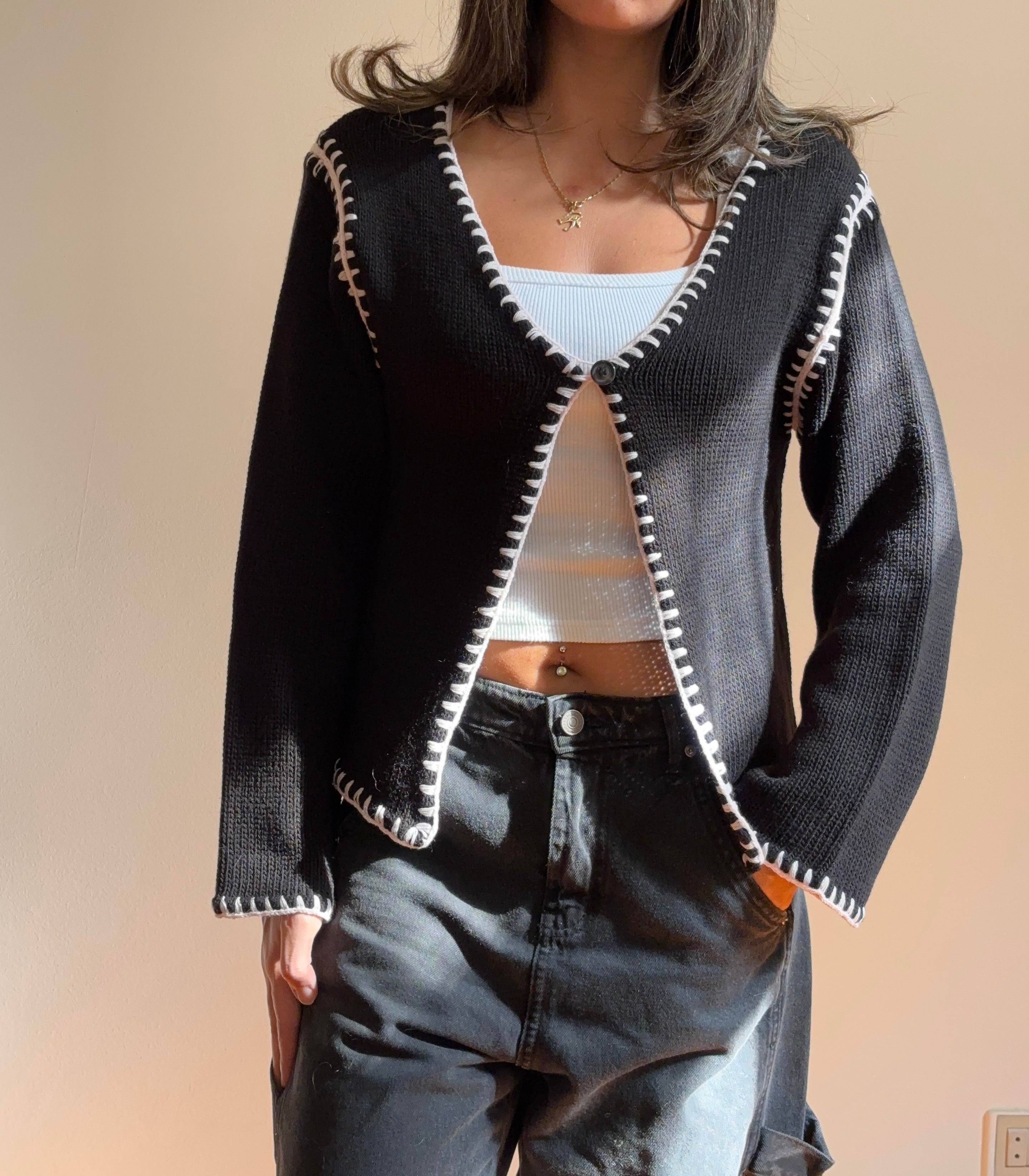 The Artisan Knit in Black