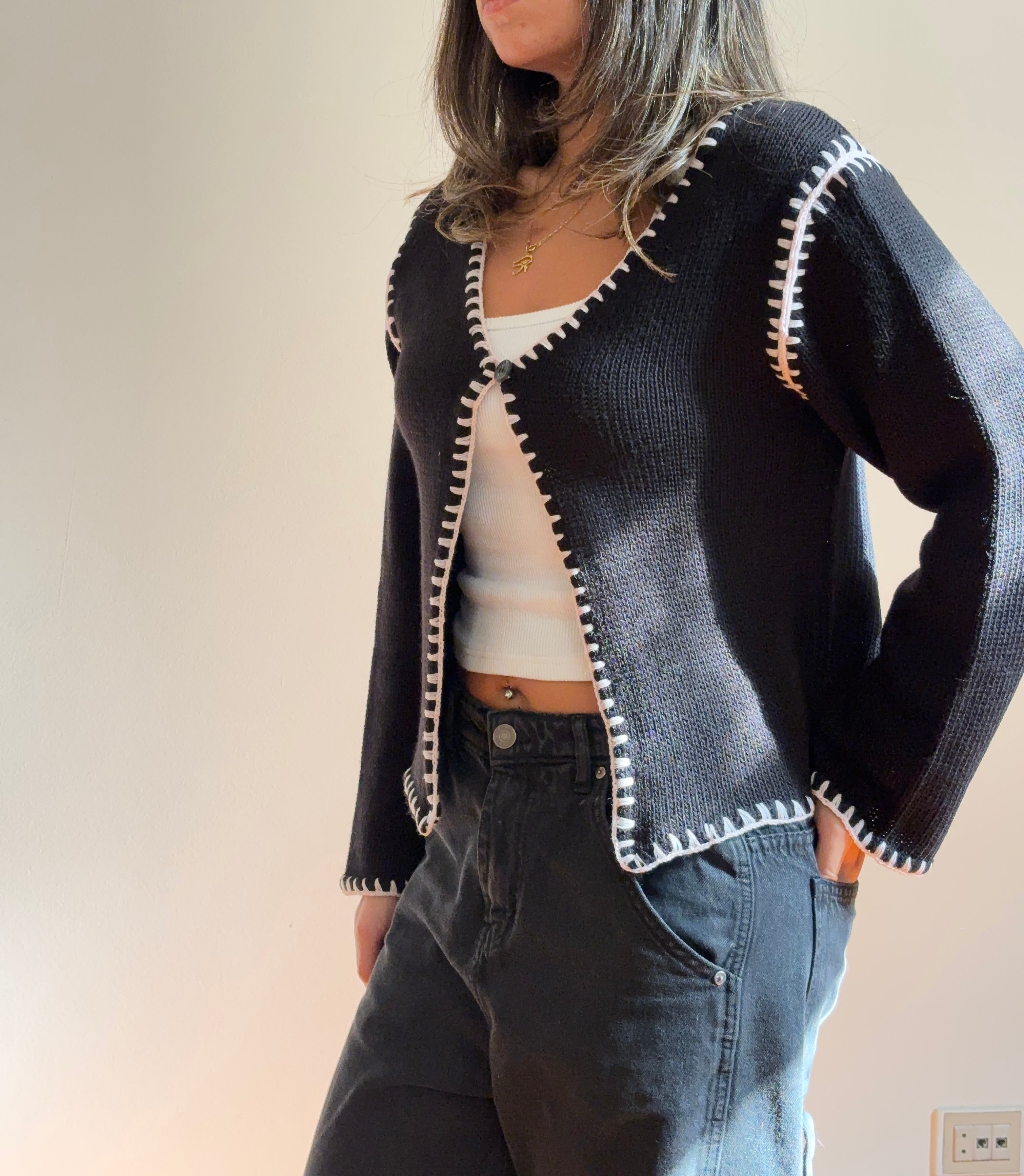 The Artisan Knit in Black