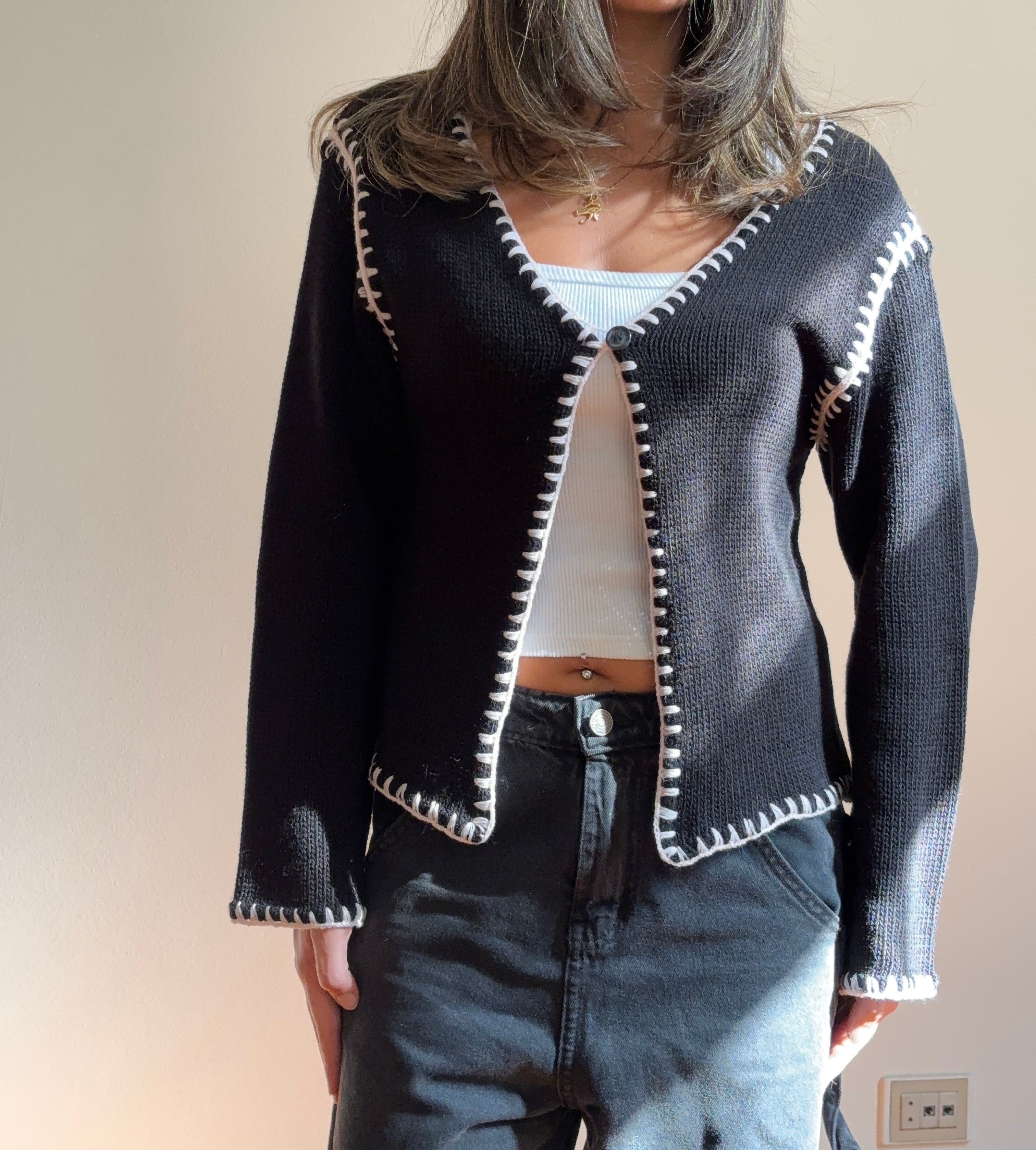 The Artisan Knit in Black