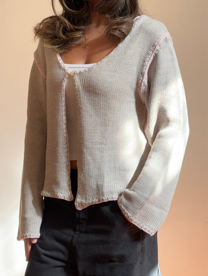 The Artisan Knit in Light Beige